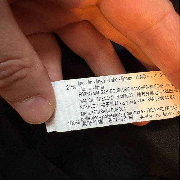 ZARA Linen Blend mini dress - Picture 6 of 10